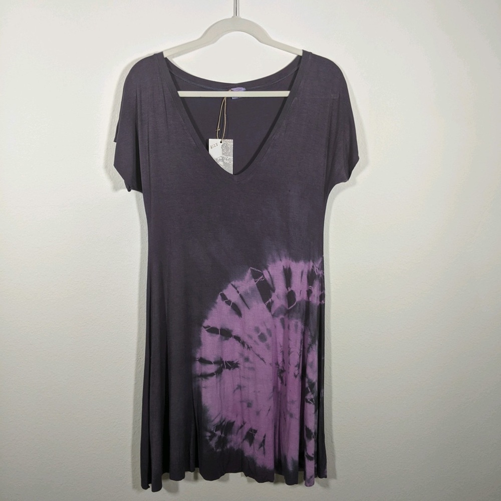 purple tye dye t-shirt